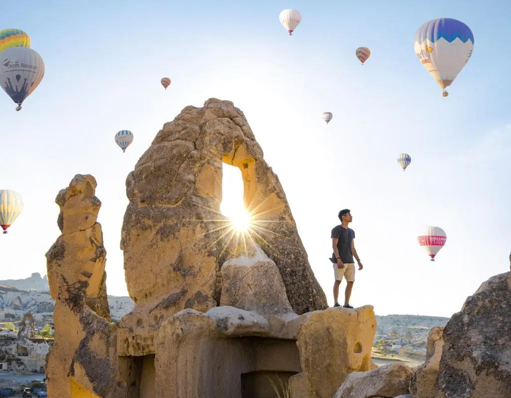 Hot Air Balloon Cappadocia, Turkey for Hiking