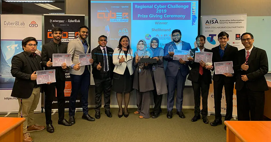 APU Students Excelled in Australian-Based Regional Cyber Challenge 2019