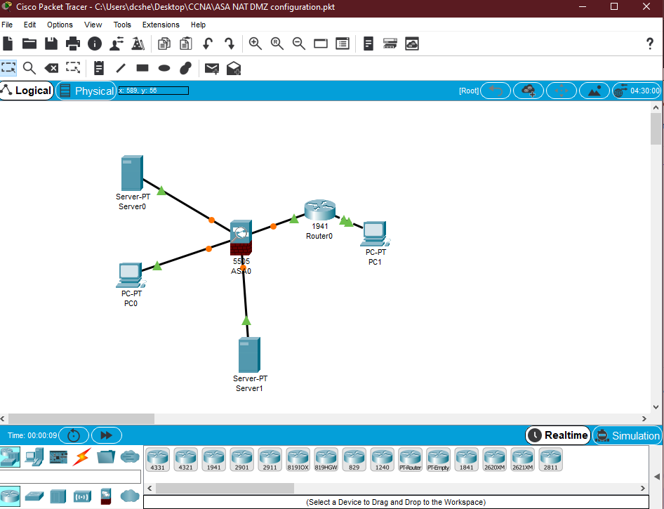 Cisco Packet Tracer on Windows