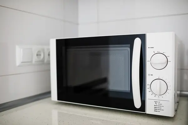 Microwave in Kitchen