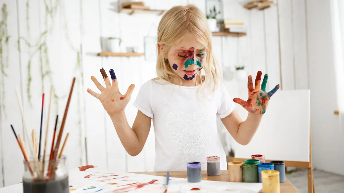 Finger Painting for Kids