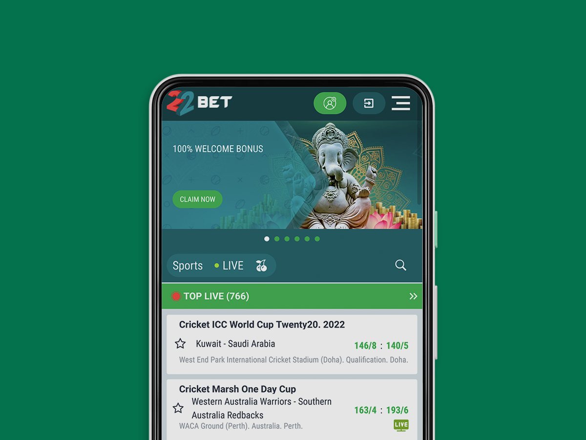  22Bet - Best Betting Apps in India
