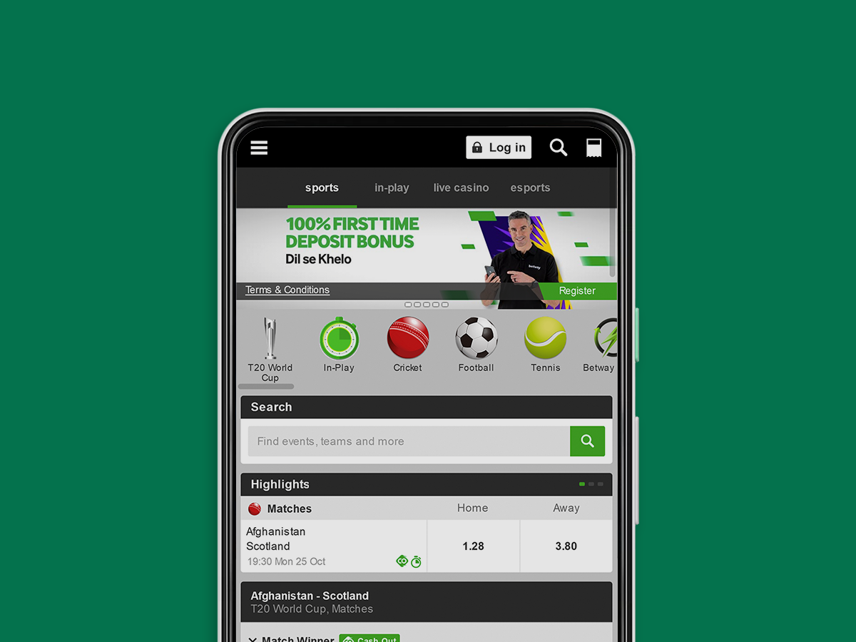 Betway - Best Betting Apps in India
