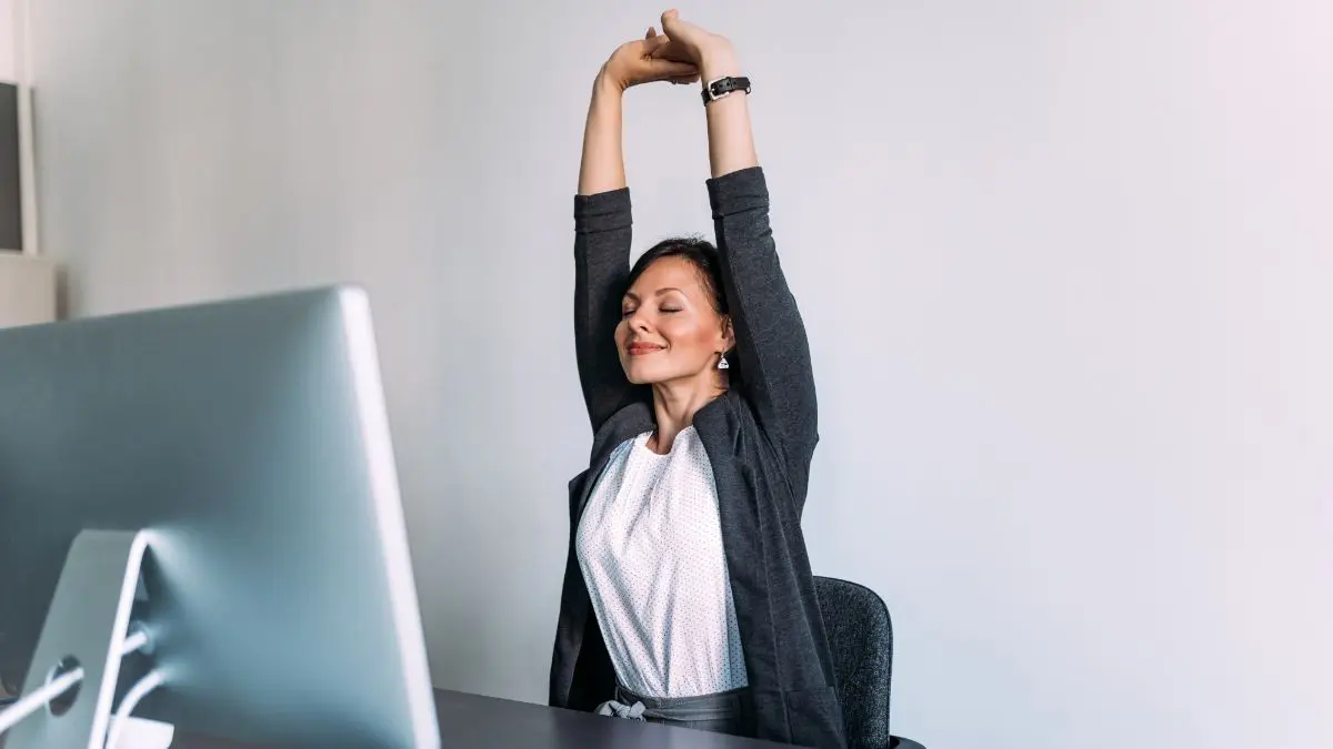 7 Stretches to Do If You Sit At Your Desk All Day