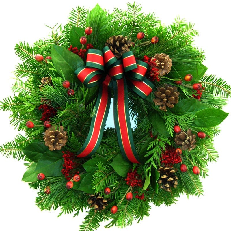 Holiday and Christmas Wreath