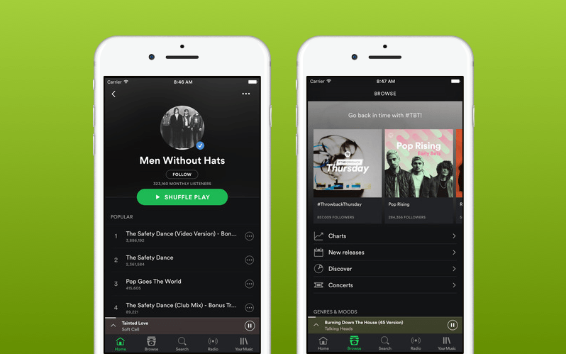 Spotify Music Arrangements