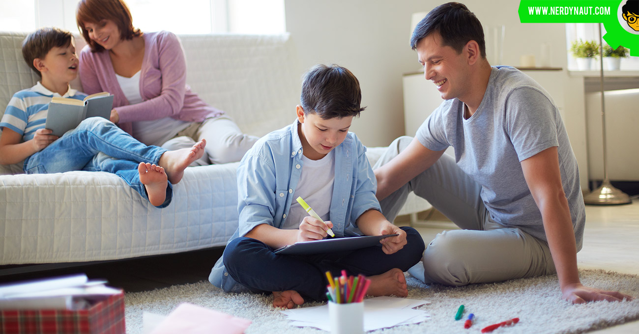 art with family