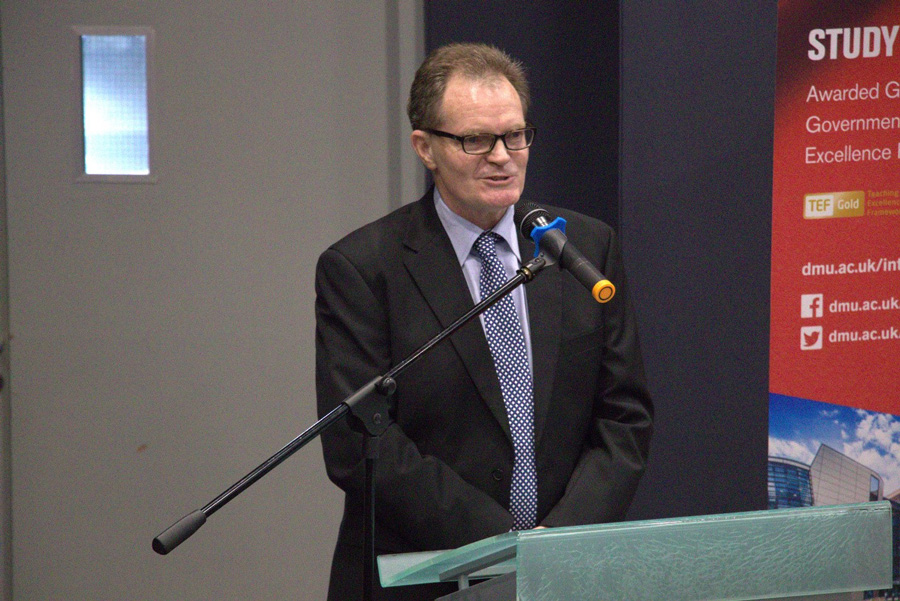 Prof. Ron Edwards, Vice Chancellor, APU, looks forward to seeing APU & DMU achieving education excellence