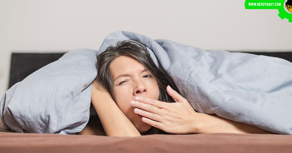 Girl Sleeping on bed