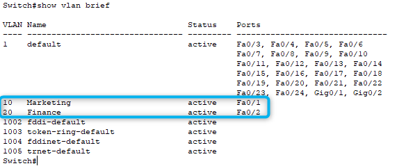 Access port Verification Packet Tracer
