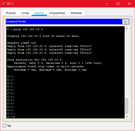 Ping between different VLANs with Inter-VLAN Routing Packet Tracer