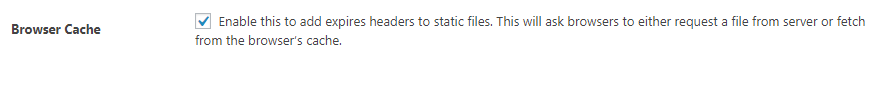 Breeze Browser Cache options