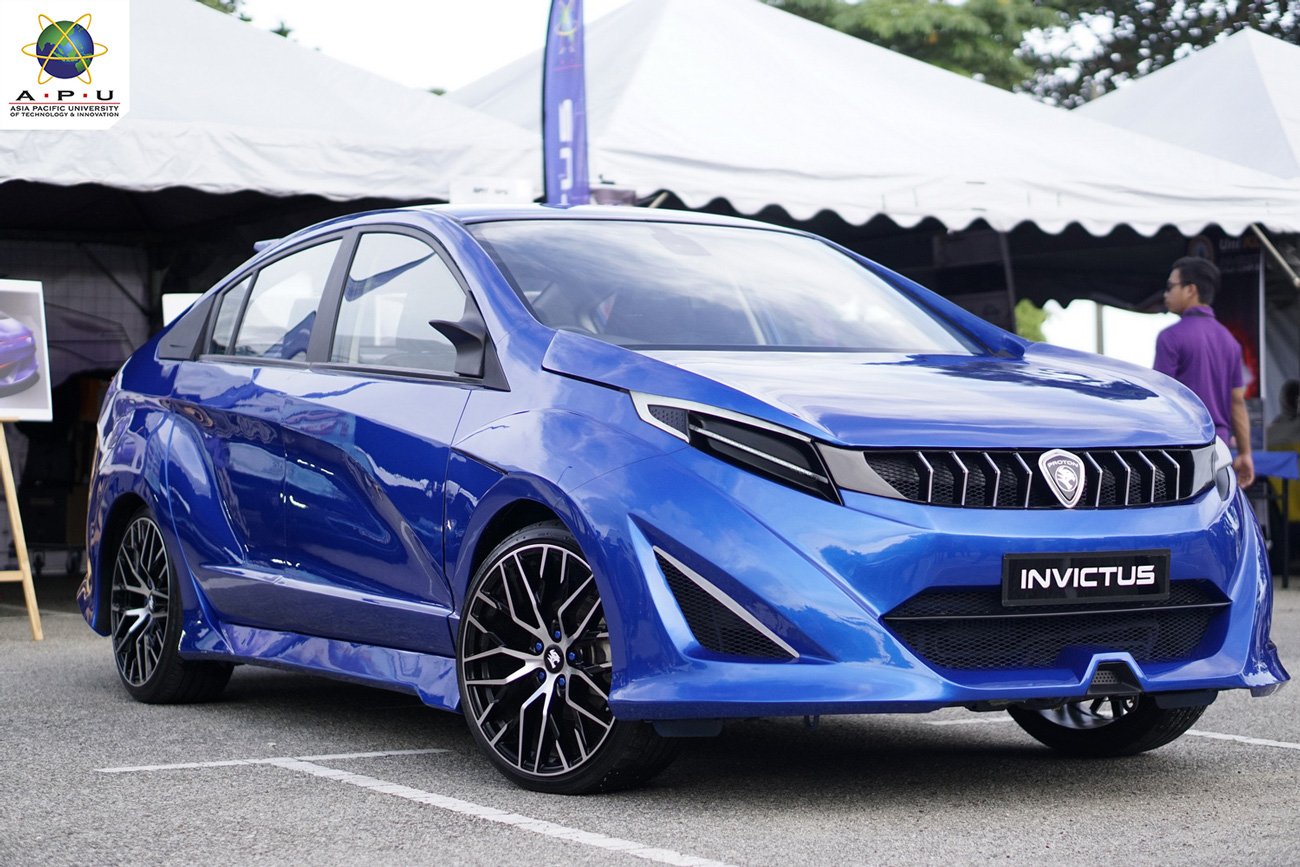 The Invictus is the first concept car designed by APU