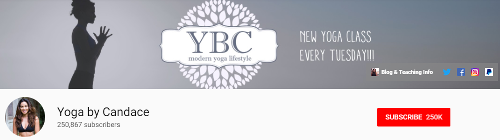 Yoga by Candace YouTube