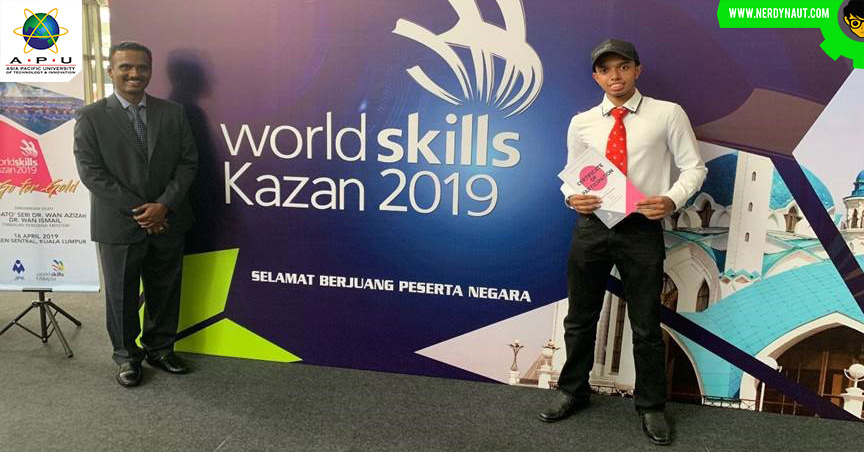 Asia Pacific University (APU) Student is the Only Malaysian Student Representative at Worldskills 2019
