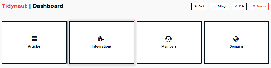 Frequency Publisher Integration