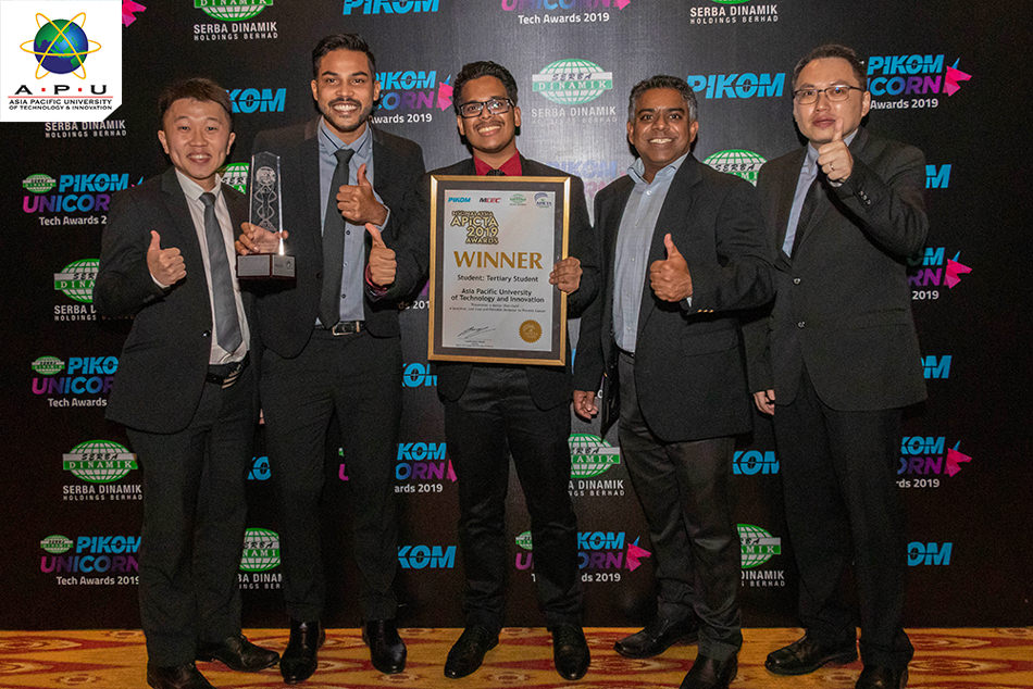 APU Winners on the stage of the APICTA Awards 2019 Ceremony