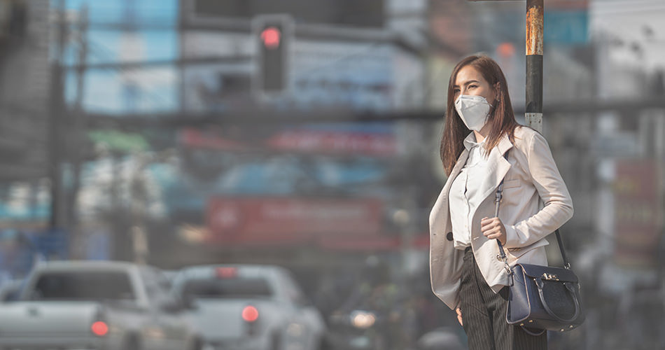 Wearing mask for Wuhan Corona-virus