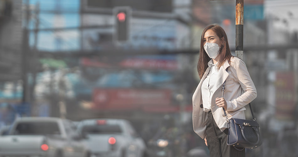 Wearing mask for Wuhan Corona-virus