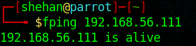 FPING command