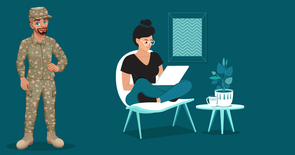 Online Learning for Military Spouses