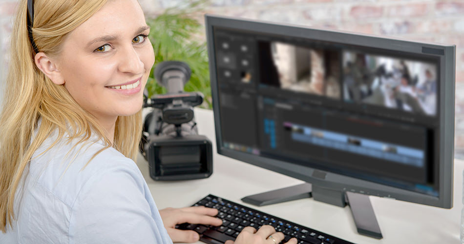 female video creator