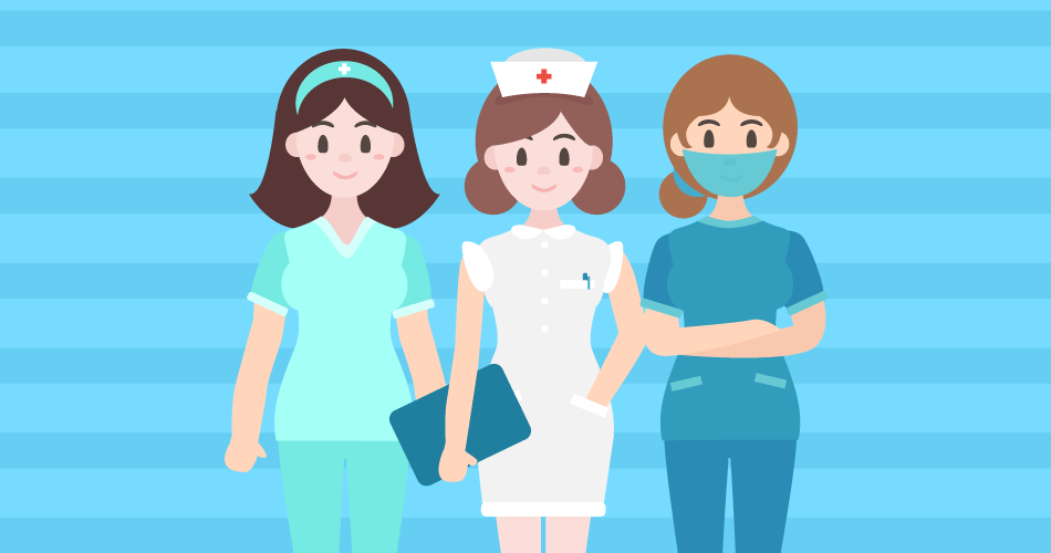 Nurses at work