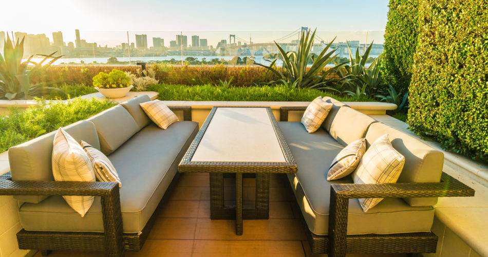 Backyard furniture