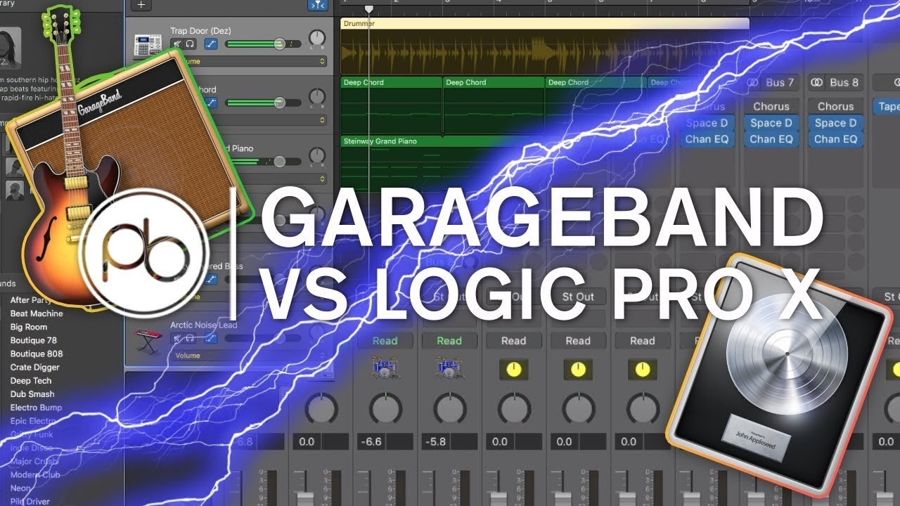 How is It Different from the Greatly Evolved "Logic Pro X" GarageBand Live Loops