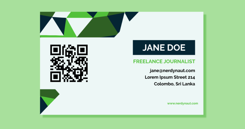 How QR Code Impacts Effectiveness of a Business Card