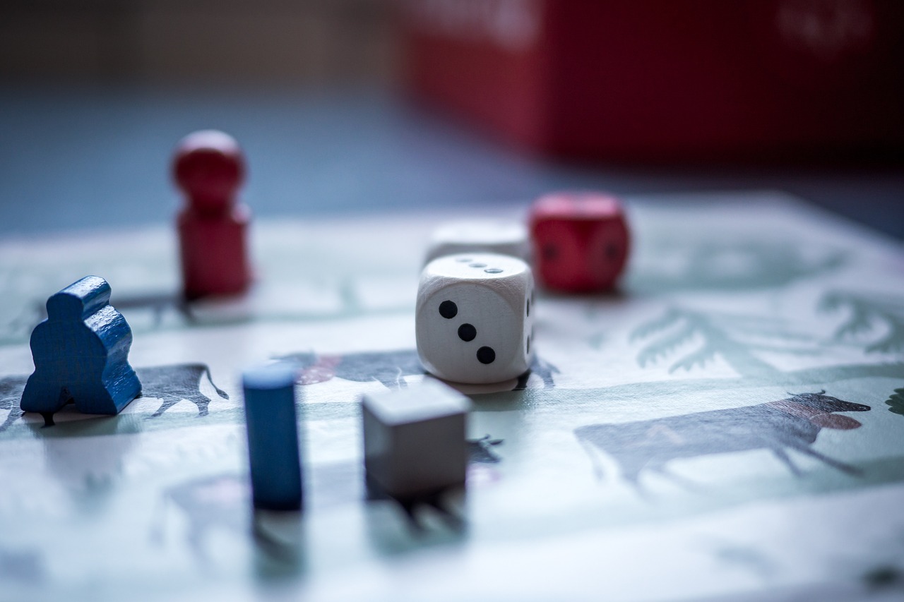 Dice on board