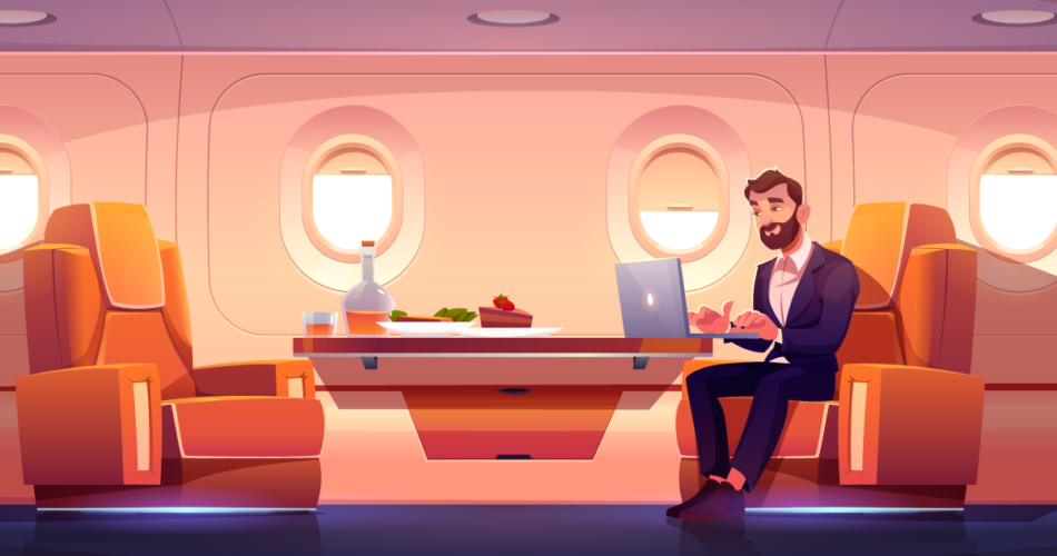 How To Keep Yourself Productive While You're On A Long Flight