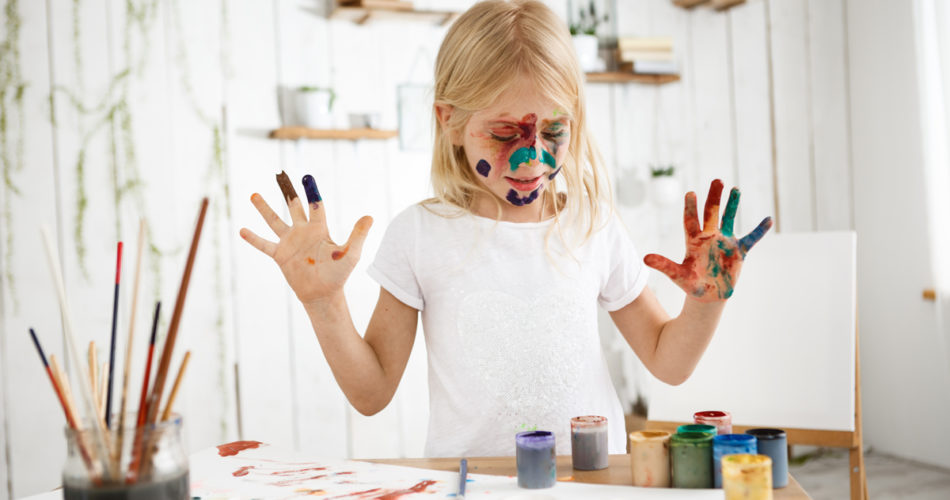 Finger Painting for Kids