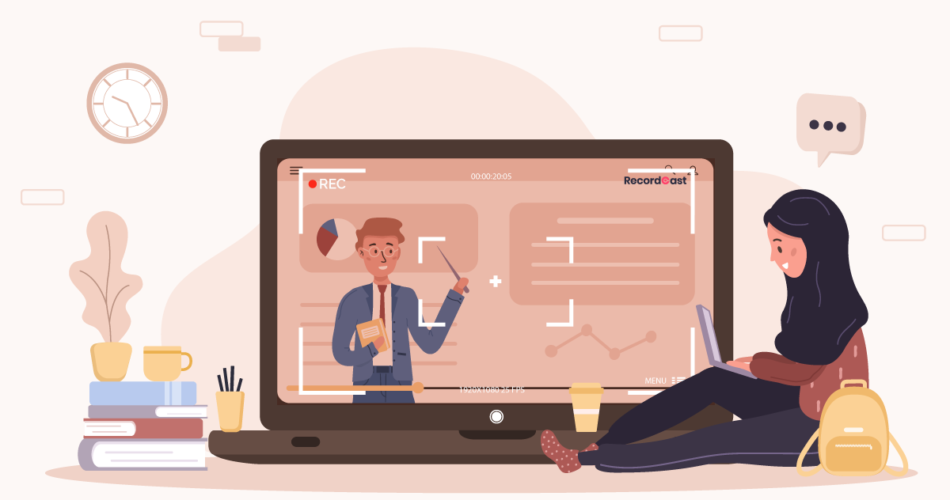 RecordCast, Record Your Computer Screen via a Browser