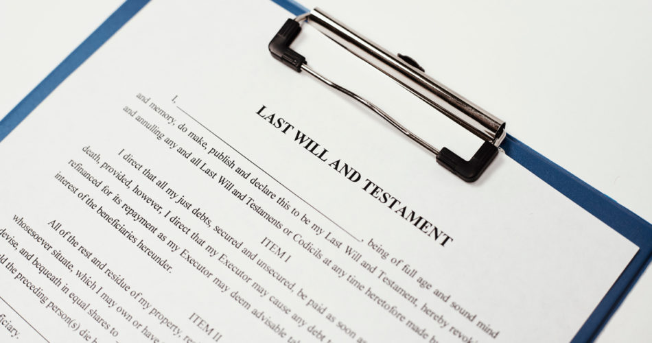 Writing a Will Online