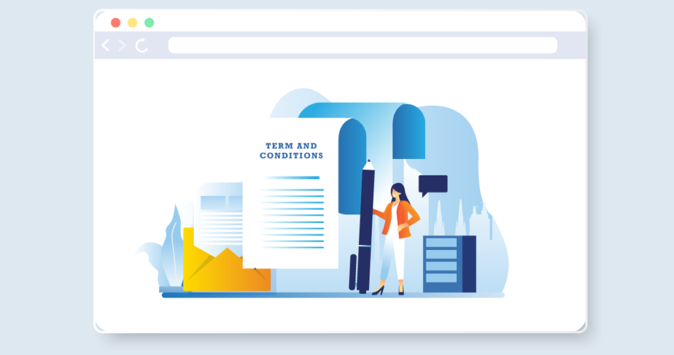Terms and Conditions Page of a Website