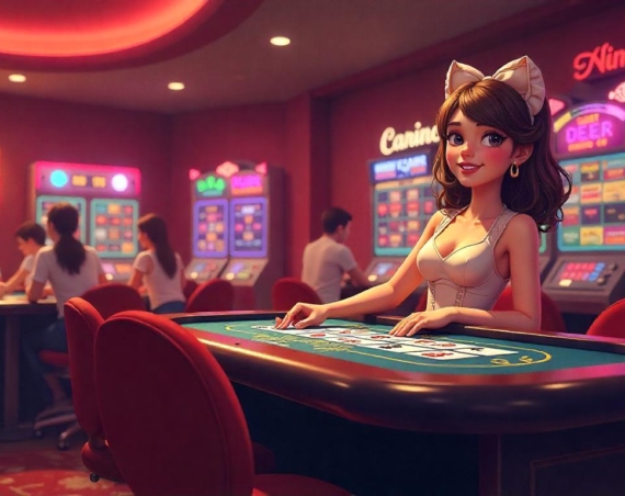 The Ultimate Guide to Winning - Asian Girl wining at a casino